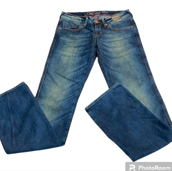 Mavi | Jeans | Mavi Olivia Low Rise Straight Leg Color Washed Blue ...